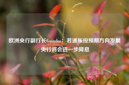 欧洲央行副行长Guindos：若通胀按预期方向发展 央行将会进一步降息